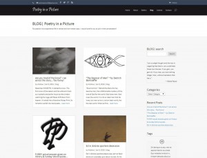 SCREENSHOT| blog page - WordPress blog website design