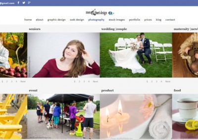 Responsive WordPress WEBSITE design - Grand Rapids MI-SCREENSHOT| photography page